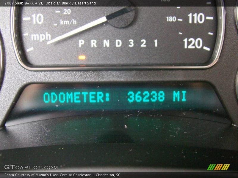 Obsidian Black / Desert Sand 2007 Saab 9-7X 4.2i