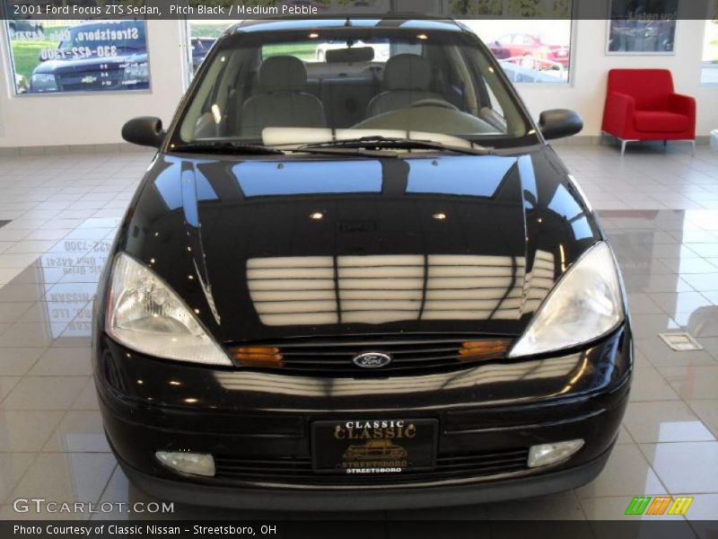 Pitch Black / Medium Pebble 2001 Ford Focus ZTS Sedan