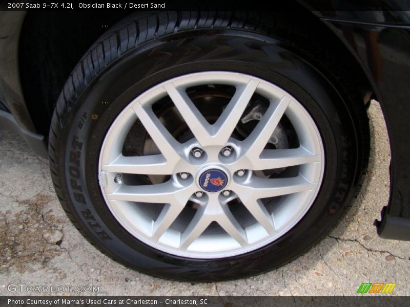 Obsidian Black / Desert Sand 2007 Saab 9-7X 4.2i