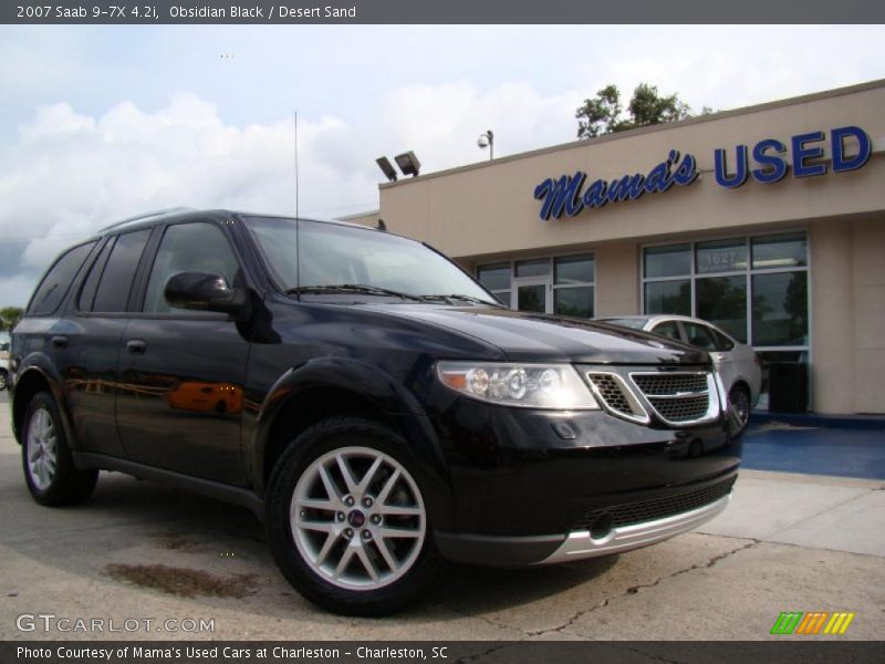 Obsidian Black / Desert Sand 2007 Saab 9-7X 4.2i