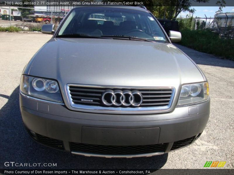 Atlas Grey Metallic / Platinum/Saber Black 2001 Audi Allroad 2.7T quattro Avant