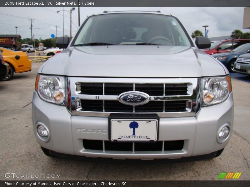 Silver Metallic / Stone 2008 Ford Escape XLT V6