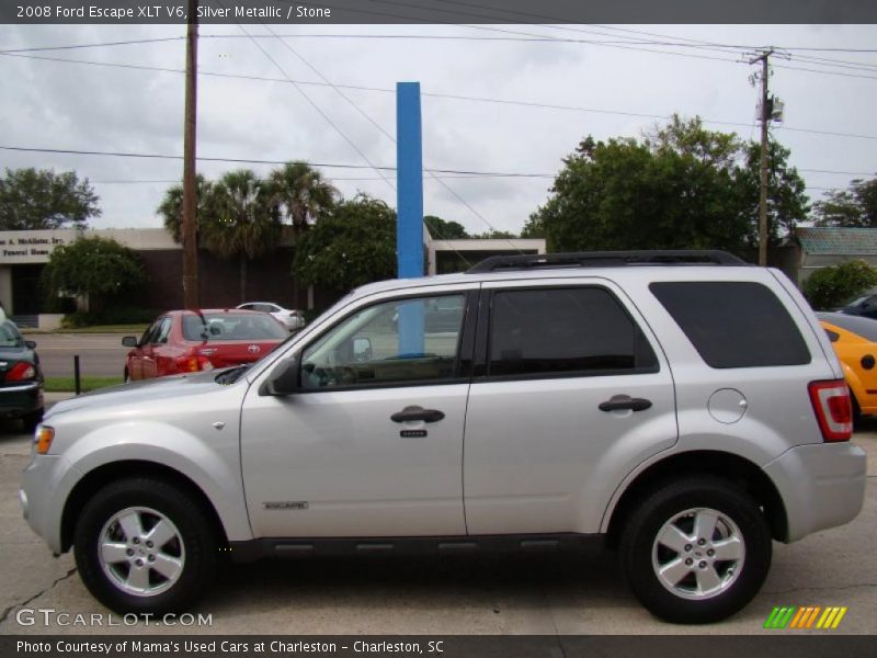 Silver Metallic / Stone 2008 Ford Escape XLT V6