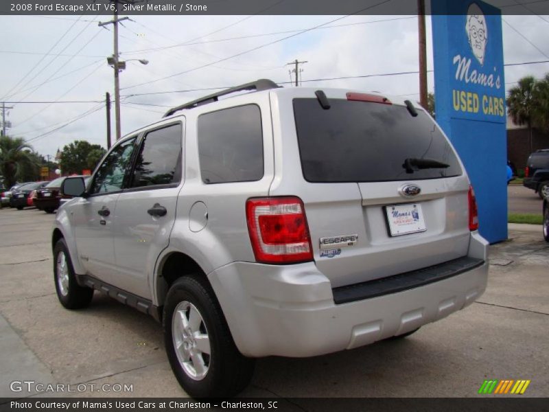 Silver Metallic / Stone 2008 Ford Escape XLT V6