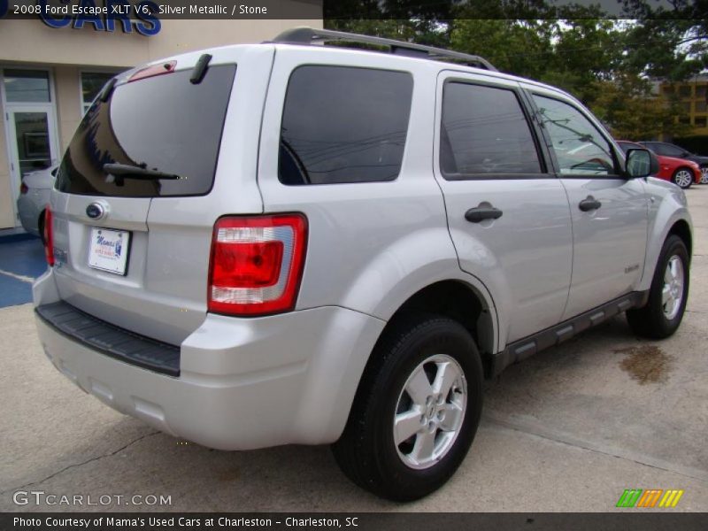 Silver Metallic / Stone 2008 Ford Escape XLT V6