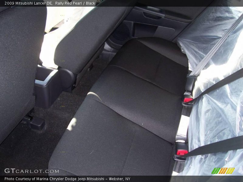 Rally Red Pearl / Black 2009 Mitsubishi Lancer DE