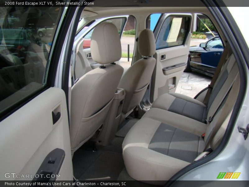 Silver Metallic / Stone 2008 Ford Escape XLT V6