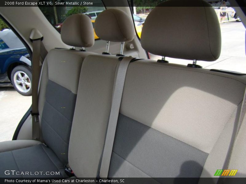 Silver Metallic / Stone 2008 Ford Escape XLT V6