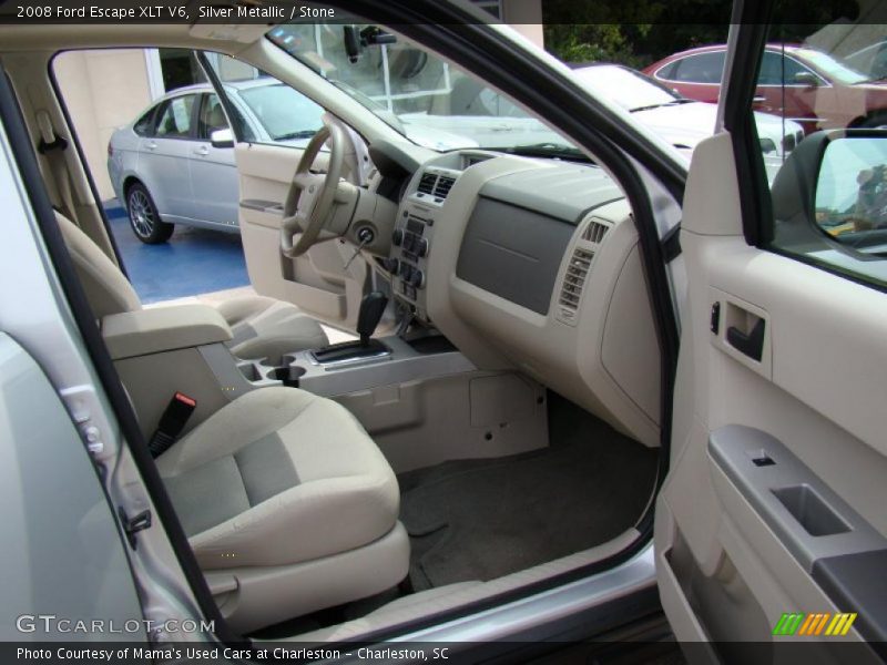 Silver Metallic / Stone 2008 Ford Escape XLT V6