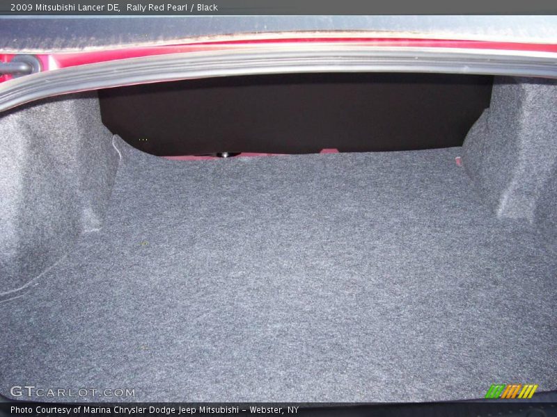 Rally Red Pearl / Black 2009 Mitsubishi Lancer DE