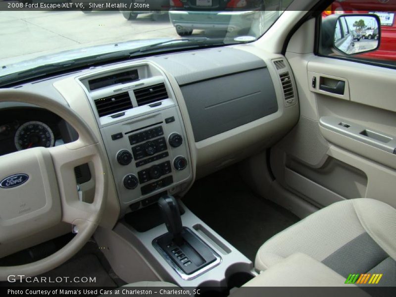 Silver Metallic / Stone 2008 Ford Escape XLT V6