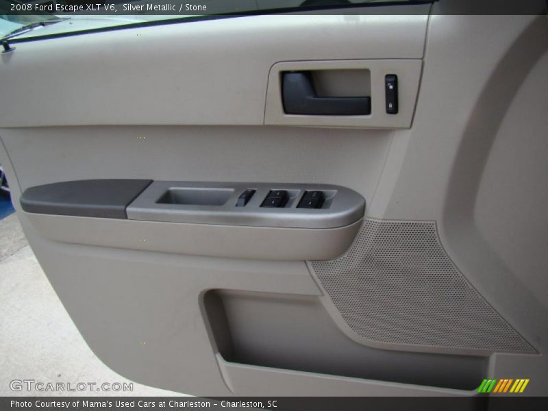 Silver Metallic / Stone 2008 Ford Escape XLT V6