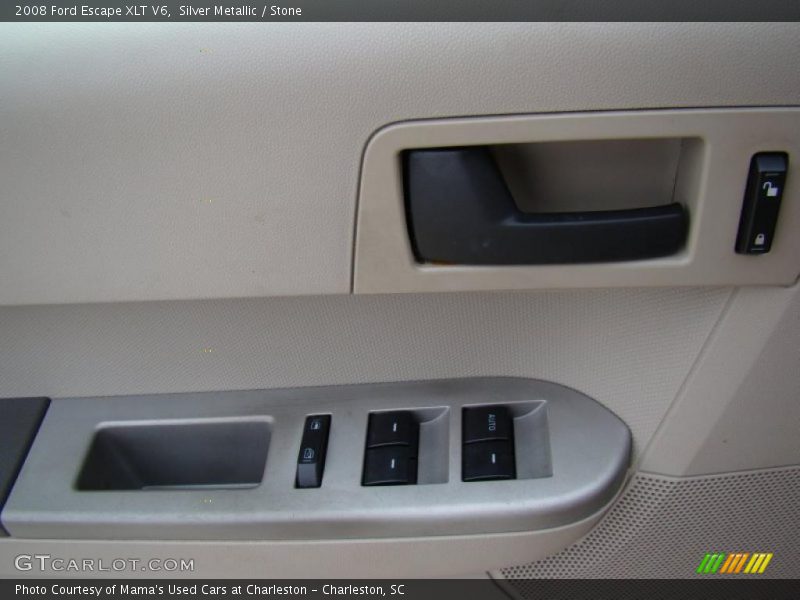 Silver Metallic / Stone 2008 Ford Escape XLT V6