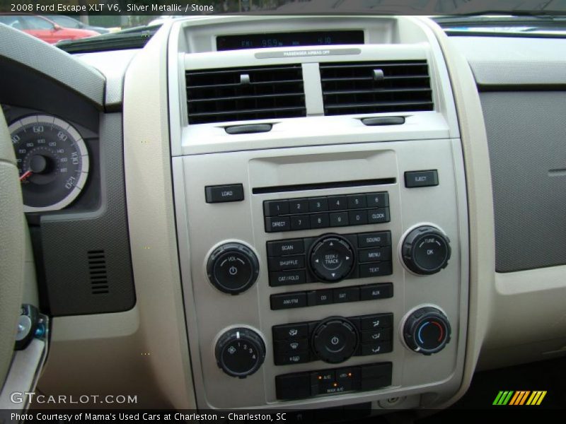 Silver Metallic / Stone 2008 Ford Escape XLT V6