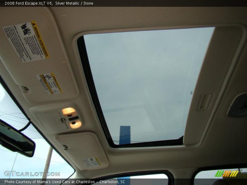Silver Metallic / Stone 2008 Ford Escape XLT V6