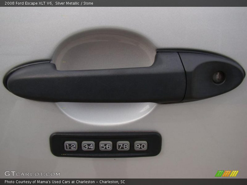 Silver Metallic / Stone 2008 Ford Escape XLT V6