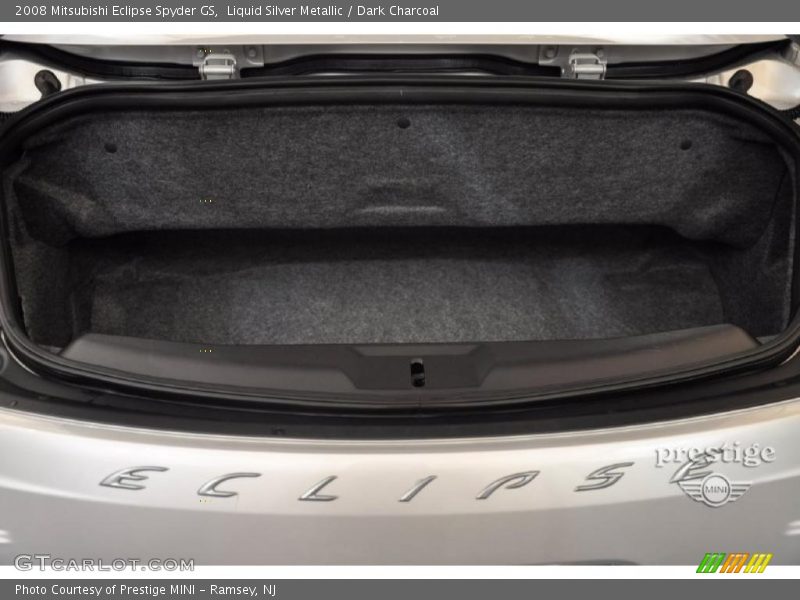 Liquid Silver Metallic / Dark Charcoal 2008 Mitsubishi Eclipse Spyder GS