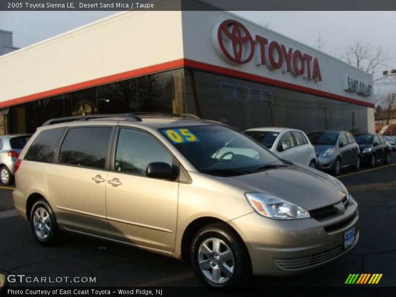 Desert Sand Mica / Taupe 2005 Toyota Sienna LE