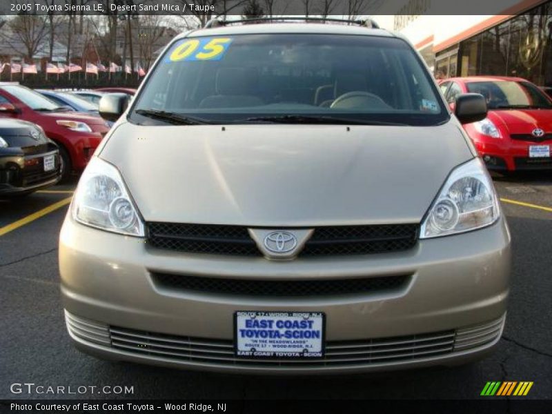 Desert Sand Mica / Taupe 2005 Toyota Sienna LE