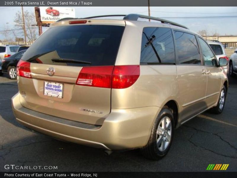 Desert Sand Mica / Taupe 2005 Toyota Sienna LE