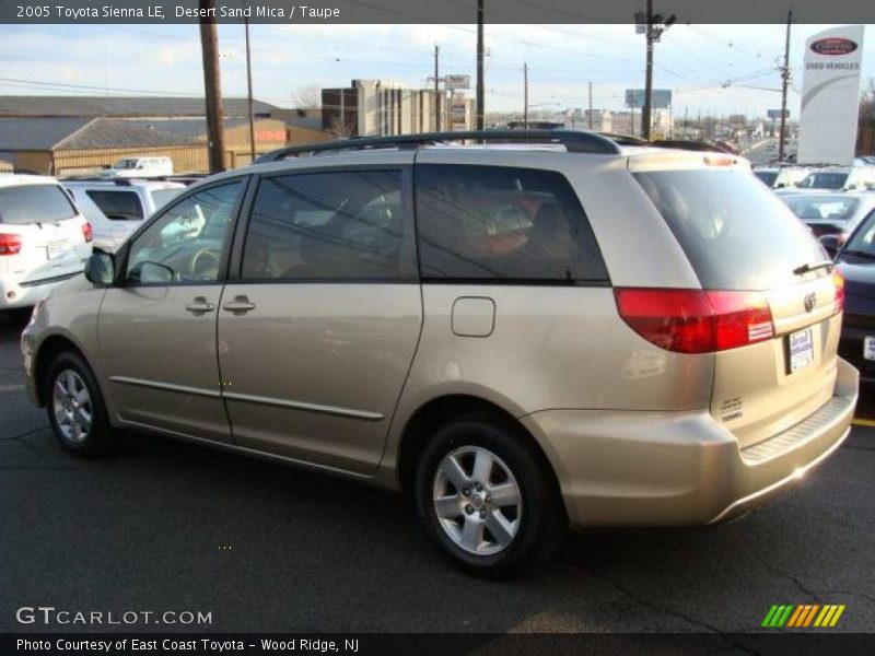 Desert Sand Mica / Taupe 2005 Toyota Sienna LE