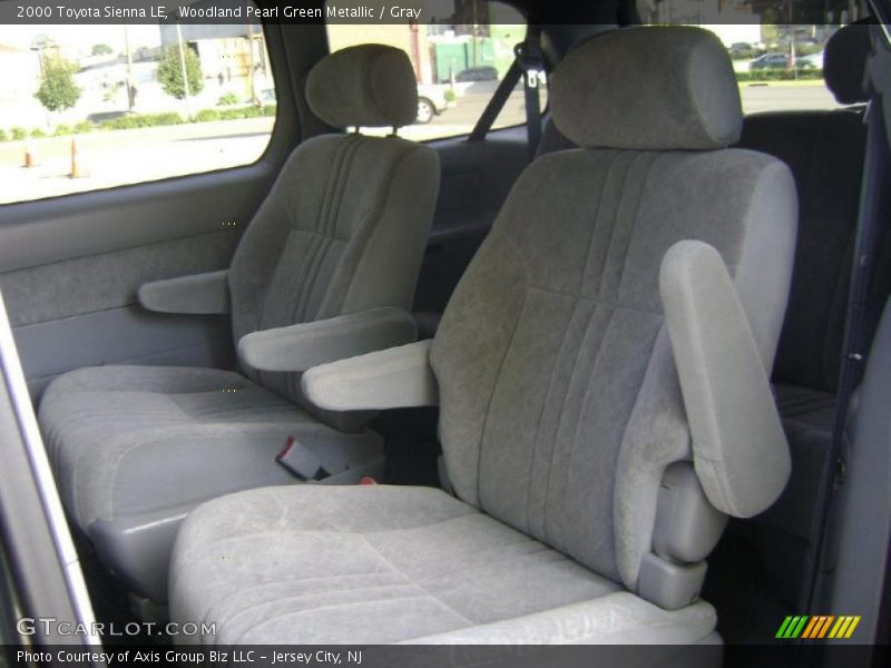 Woodland Pearl Green Metallic / Gray 2000 Toyota Sienna LE