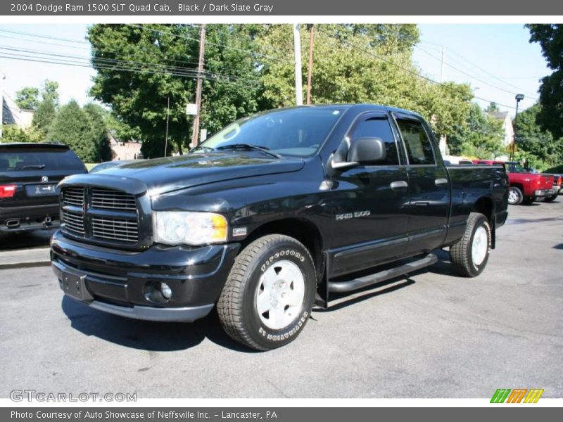 Black / Dark Slate Gray 2004 Dodge Ram 1500 SLT Quad Cab
