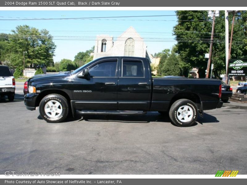 Black / Dark Slate Gray 2004 Dodge Ram 1500 SLT Quad Cab