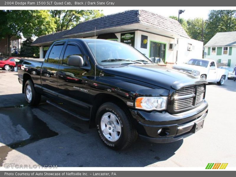 Black / Dark Slate Gray 2004 Dodge Ram 1500 SLT Quad Cab