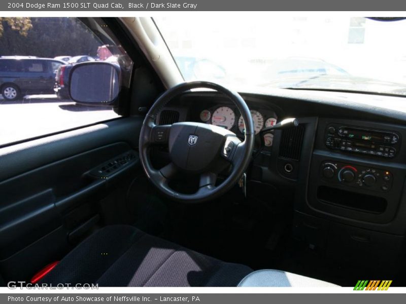 Black / Dark Slate Gray 2004 Dodge Ram 1500 SLT Quad Cab