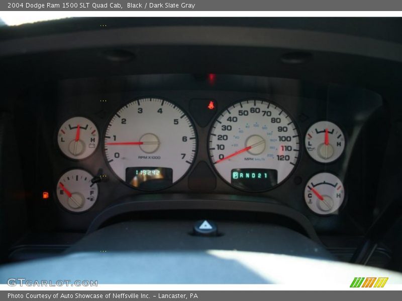 Black / Dark Slate Gray 2004 Dodge Ram 1500 SLT Quad Cab