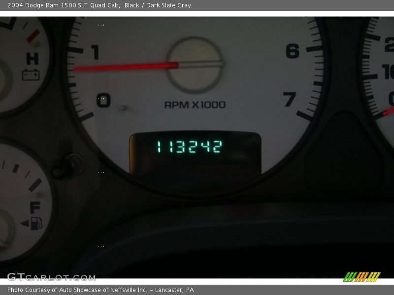 Black / Dark Slate Gray 2004 Dodge Ram 1500 SLT Quad Cab