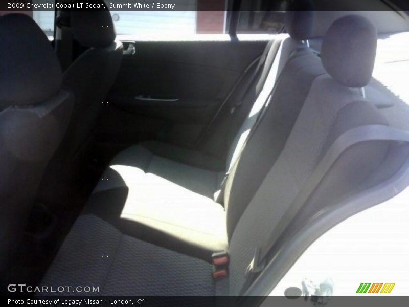 Summit White / Ebony 2009 Chevrolet Cobalt LT Sedan