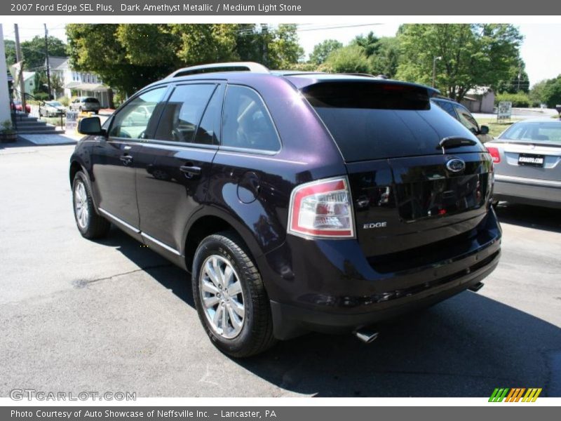 Dark Amethyst Metallic / Medium Light Stone 2007 Ford Edge SEL Plus