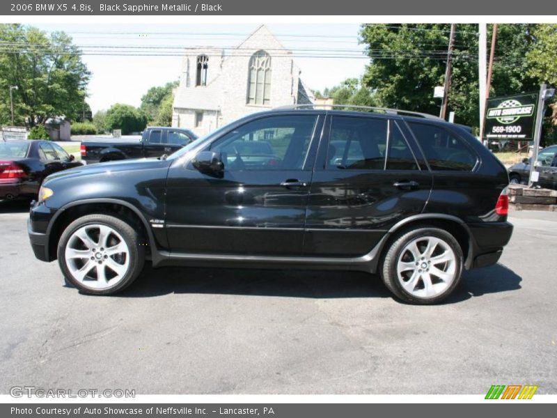 Black Sapphire Metallic / Black 2006 BMW X5 4.8is