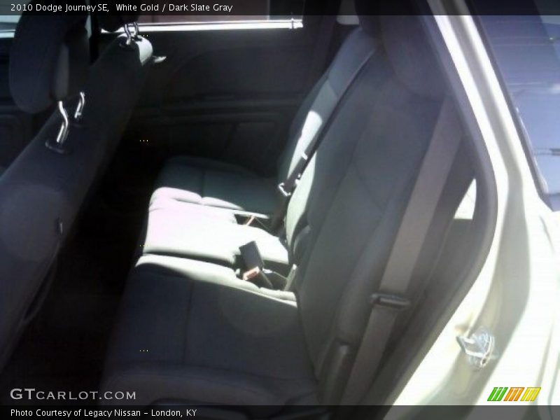 White Gold / Dark Slate Gray 2010 Dodge Journey SE