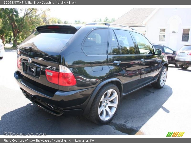 Black Sapphire Metallic / Black 2006 BMW X5 4.8is