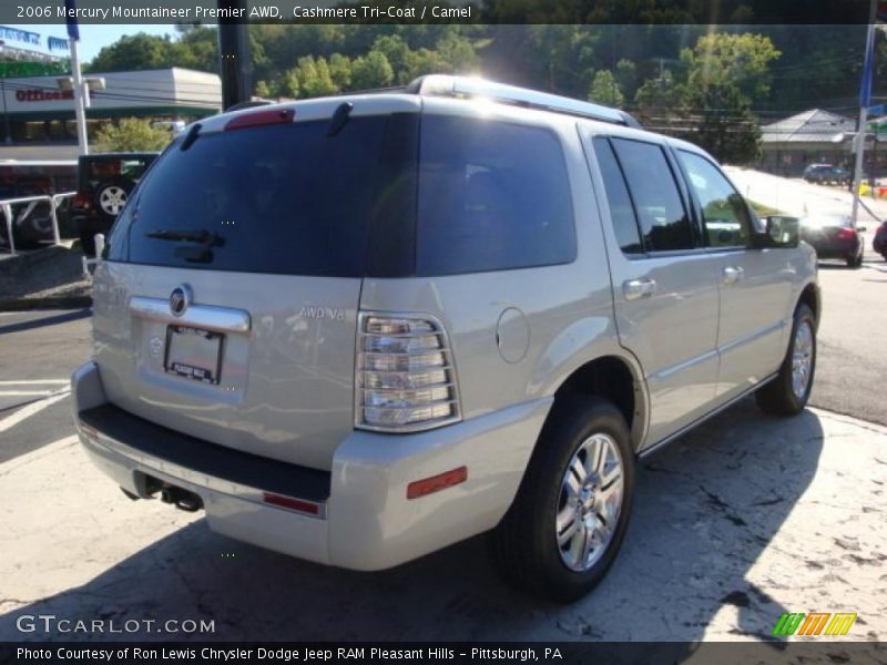 Cashmere Tri-Coat / Camel 2006 Mercury Mountaineer Premier AWD