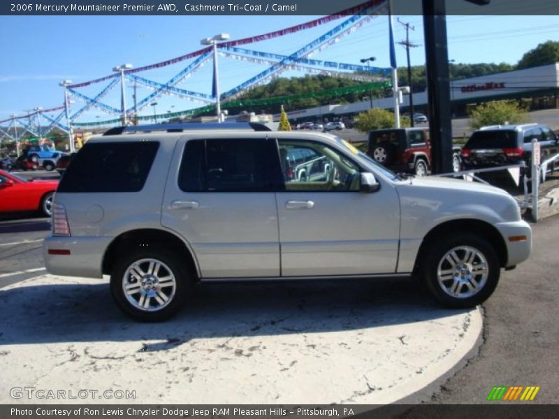 Cashmere Tri-Coat / Camel 2006 Mercury Mountaineer Premier AWD