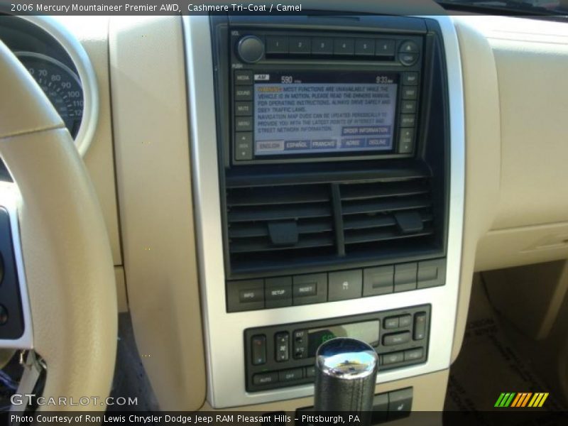 Cashmere Tri-Coat / Camel 2006 Mercury Mountaineer Premier AWD