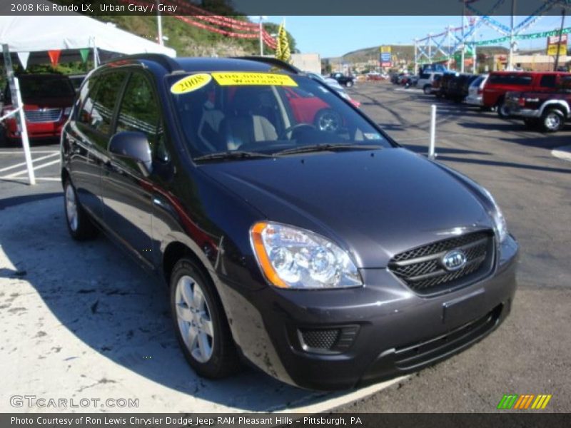 Urban Gray / Gray 2008 Kia Rondo LX