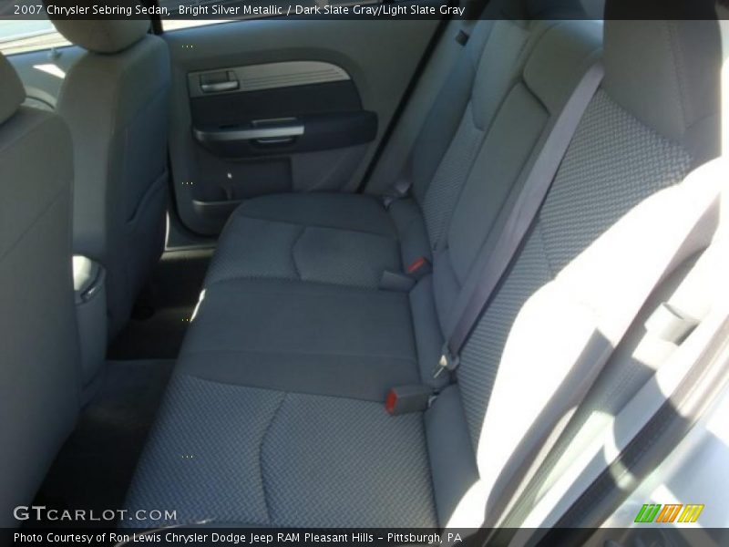 Bright Silver Metallic / Dark Slate Gray/Light Slate Gray 2007 Chrysler Sebring Sedan