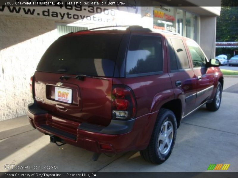 Majestic Red Metallic / Light Gray 2005 Chevrolet TrailBlazer LS 4x4