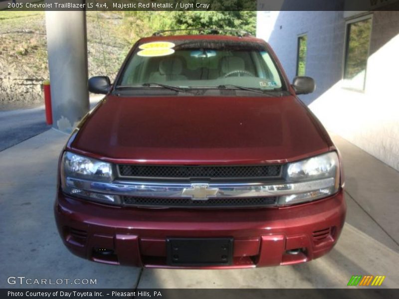 Majestic Red Metallic / Light Gray 2005 Chevrolet TrailBlazer LS 4x4