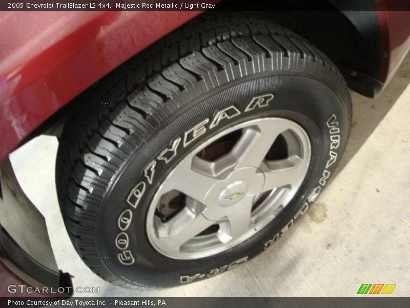 Majestic Red Metallic / Light Gray 2005 Chevrolet TrailBlazer LS 4x4