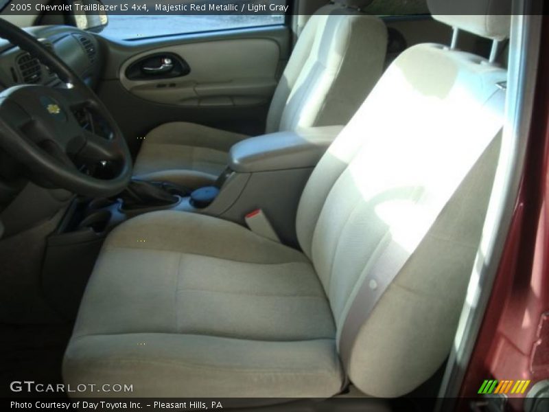 Majestic Red Metallic / Light Gray 2005 Chevrolet TrailBlazer LS 4x4