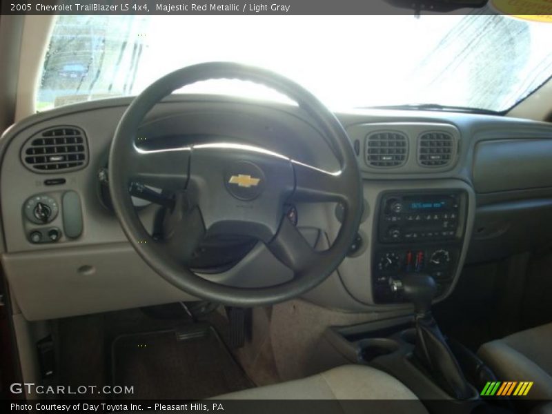 Majestic Red Metallic / Light Gray 2005 Chevrolet TrailBlazer LS 4x4