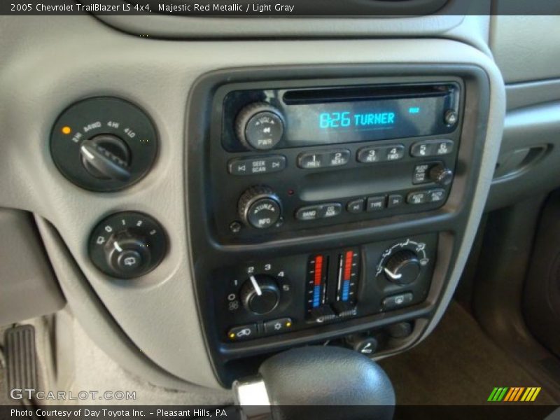 Majestic Red Metallic / Light Gray 2005 Chevrolet TrailBlazer LS 4x4