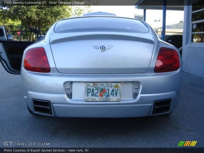 Silver Tempest / Beluga 2006 Bentley Continental GT
