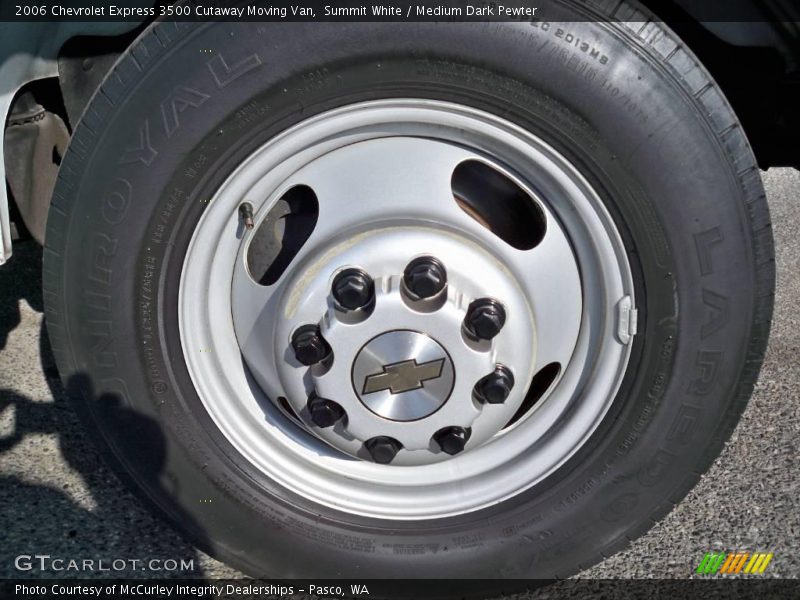 Summit White / Medium Dark Pewter 2006 Chevrolet Express 3500 Cutaway Moving Van